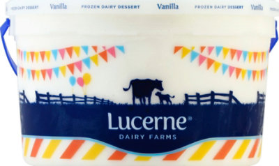 Lucerne Frozen Dairy Dessert Vanilla 1 Gallon - 3.78 Liter - Image 2