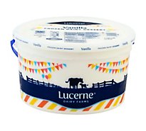 Lucerne Frozen Dairy Dessert Vanilla 1 Gallon - 3.78 Liter