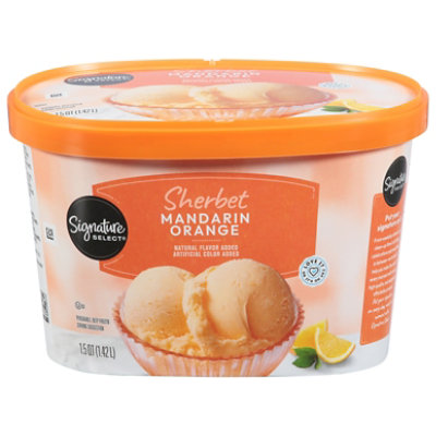 Signature SELECT Orange Sherbet - 1.5 Quart - Image 3