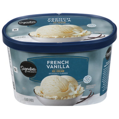 Signature SELECT Ice Cream French Vanilla - 1.5 Quart - Image 3