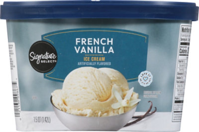 Signature SELECT Ice Cream French Vanilla - 1.5 Quart - Image 6