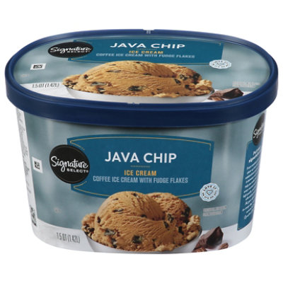 Signature SELECT Ice Cream Java Chip - 1.5 Quart - Image 3