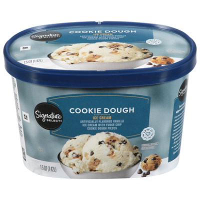 Signature SELECT Ice Cream Chocolate Chip Cookie Dough - 1.5 Quart - Image 3