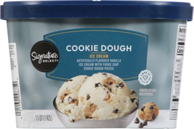 Signature SELECT Ice Cream Chocolate Chip Cookie Dough - 1.5 Quart - Image 6