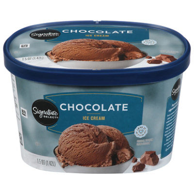 Signature SELECT Ice Cream Chocolate - 1.5 Quart - Image 3