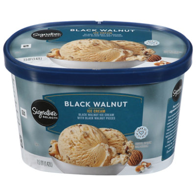 Signature SELECT Ice Cream Black Walnut - 1.5 Quart - Image 3