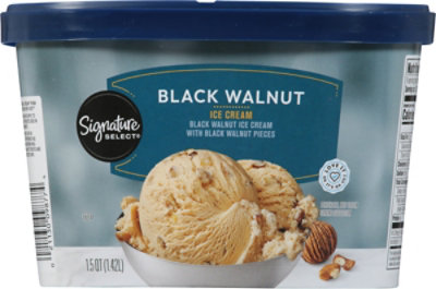 Signature SELECT Ice Cream Black Walnut - 1.5 Quart - Image 6