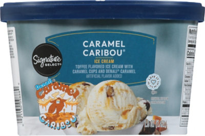 Signature SELECT Ice Cream Caramel Caribou - 1.5 Quart - Image 6