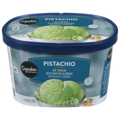 Signature SELECT Ice Cream Pistachio - 1.5 Quart - Image 3