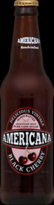 Americana Soda Black Cherry Bottle - 12 Fl. Oz. - Image 2