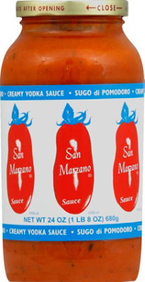 San Marzano Sauce Creamy Vodka Jar - 24 Oz - Image 2