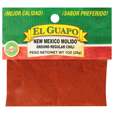 El Guapo New Mexico Molido Ground Regular Chili - 1 Oz