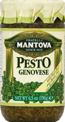 Mantova Sauce Pesto Genovese Jar - 6.5 Oz - Image 2