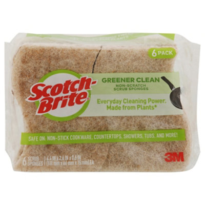 Scotch-Brite Scrub Sponge Delicate Duty 4.4 x 2.6 x 0.8 Inch - Each - Image 3