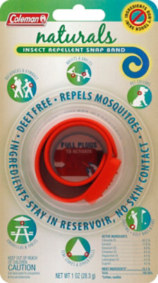 Coleman Naturals Insect Repellent Snap Bank - Each