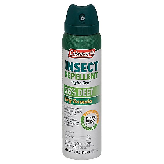 Coleman 25% Dry Deet Insect Repellent - Each