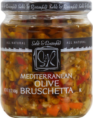 Sable & Rosenfeld Bruschetta Olive Mediterranean - 16 Oz - Image 2