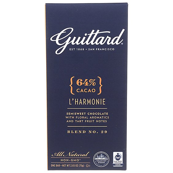 E. Guittard Lharmonie 64% Cac - 2.65 Oz