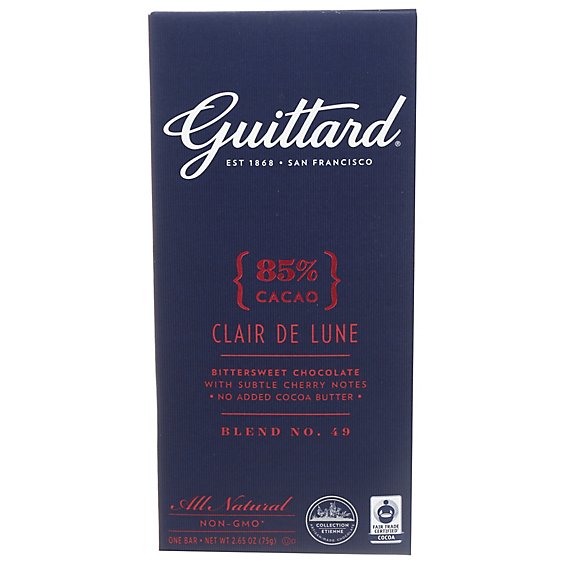 E. Guittard Clair De Lune 85% - 2.65 Oz