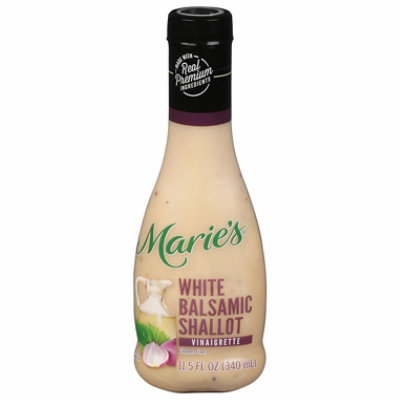 Maries White Balsamic Shallot Vinaigrette - 11.5 Oz - Image 3