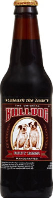 Bulldog Root Beer Vintage Glass Bottle Cane Sugar Soda - 12 Fl. Oz. - Image 2