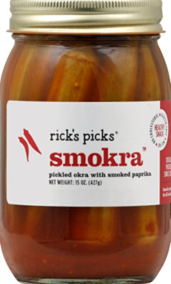 Ricks Picks Smokra - 15 Oz - Image 2