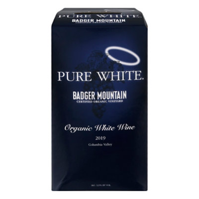 Badger Mountain Wine Pure White Box - 3 Liter - Image 3