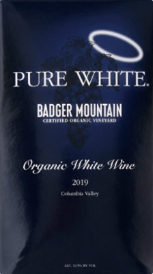 Badger Mountain Wine Pure White Box - 3 Liter - Image 2