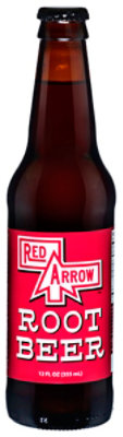 Red Arrow Root Beer Vintage Glass Bottle Cane Sugar Soda - 12 Fl. Oz. - Image 1