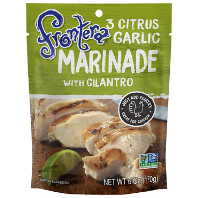 Frontera Marinade 3 Citrus Garlic - 6 Oz