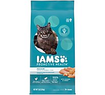 IAMS Proactive Health Cat Food Indoor Weight & Hairball Care - 7 Lb