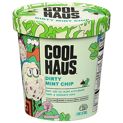 Coolhaus Ice Crm Dirty Mint Chip - 16 Oz - Image 2