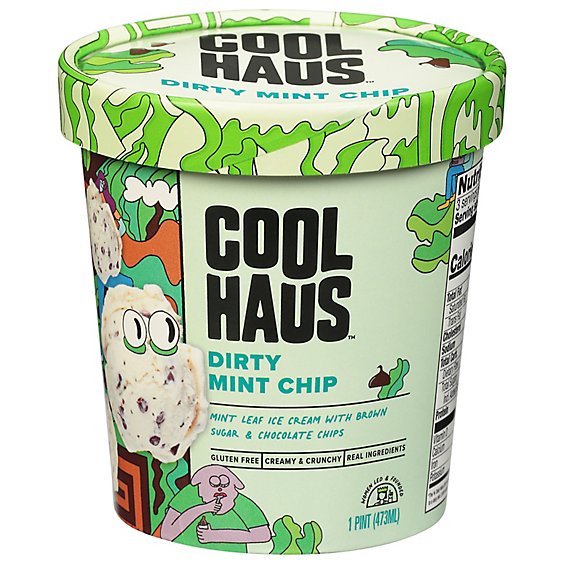 Coolhaus Ice Crm Dirty Mint Chip - 16 Oz