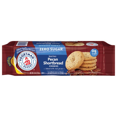 Voortman Bakery Sugar Free Pecan Shortbread Cookies - 8 Oz - Image 2