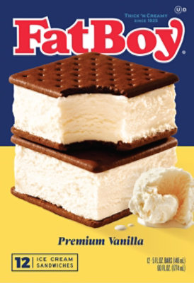 FatBoy Ice Cream Sandwich - 12-4.5 Oz - Image 6