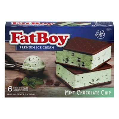 FatBoy Ice Cream Sandwich Mint Chocolate Chip - 6-5 Fl. Oz. - Image 3