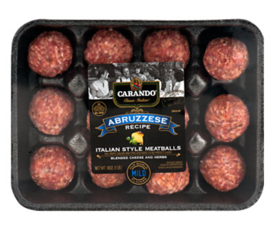 Carando Abruzzese Italian Meatballs - 16 Oz