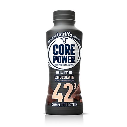 Core Power Elite Milk Shake High Protein Chocolate - 14 Fl. Oz. - Image 2
