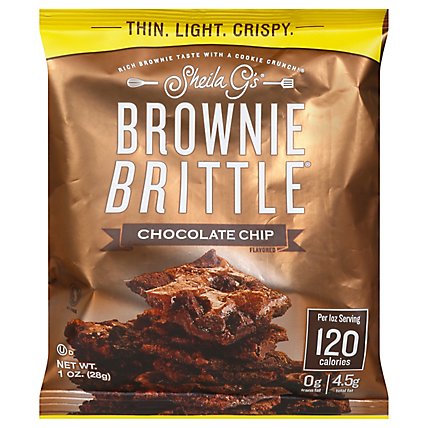 Sheila Gs Brownie Brittle Brownie Chocolate Chip - 1 Oz - Image 3