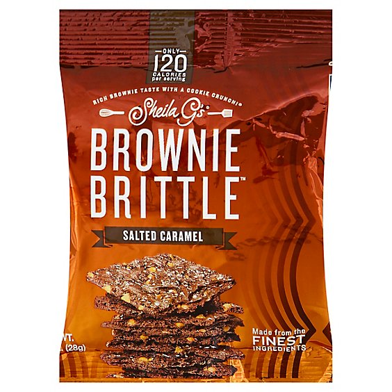 Sheila Gs Brownie Brittle Brownie Salted Caramel - 1 Oz