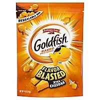 Pepperidge Farm Goldfish Crackers Baked Snack Flavor Blast Xtra Cheddar - 11 Oz - Image 1