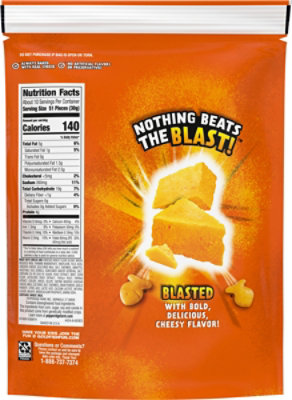 Pepperidge Farm Goldfish Crackers Baked Snack Flavor Blast Xtra Cheddar - 11 Oz - Image 6