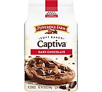 Pepperidge Farm Cookies Soft Baked Chunk Captiva Dark Chocolate Brownie - 8.6 Oz