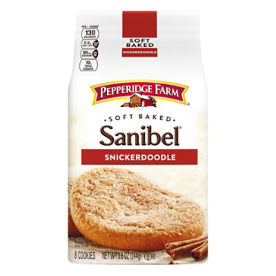 Pepperidge Farm Cookies Soft Baked Sanidel Snickerdoodle Cookies - 8.6 Oz