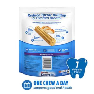 Dentalife Dog Treats Daily Oral Care Large Breed 7 Count - 7.8 Oz - Image 5