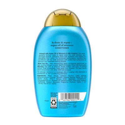 OGX Hydrate + Repair Argan Oil of Morocco Extra Strength Conditioner - 13 Fl. Oz. - Image 5