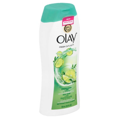 Olay Body Wash Fresh Outlast Energizing Lime & White Tea - 23.6 Fl. Oz.