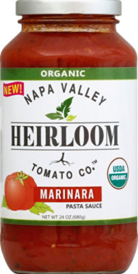 Napa Valley Heirloom Tomato Co. Pasta Sauce Organic Marinara - 24 Oz - Image 1