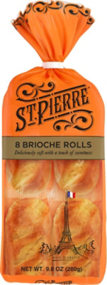 St. Pierre Brioche Rolls 8 Count - Each - Image 1