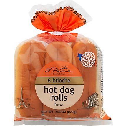 Brioche Hot Dog Buns 6ct - Each - Image 2